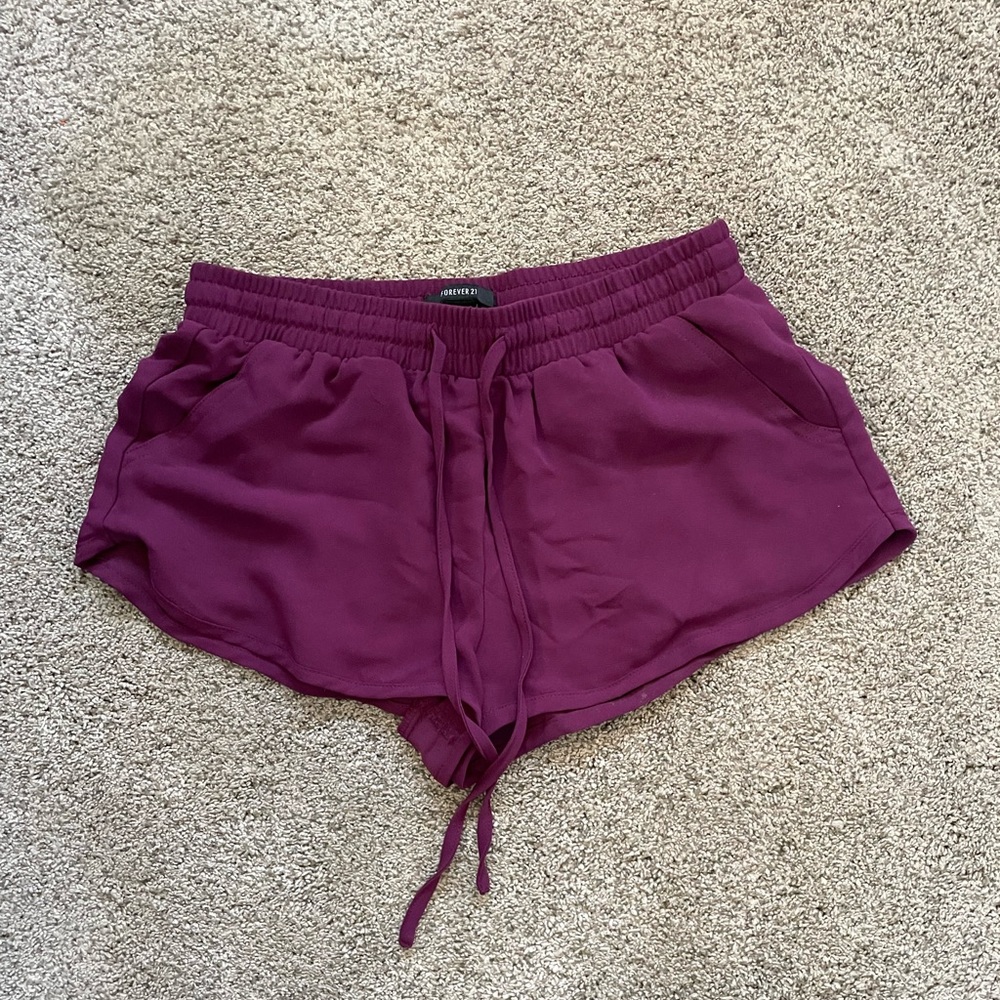 Purple shorts